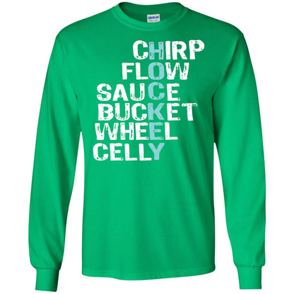 Eat Sleep Hockey Flow Celly Sauce Bucket Flow Wheel Shirt Irish Green