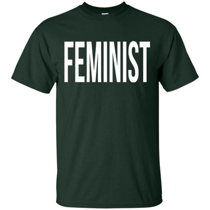 Feminist T-shirt Forest Green