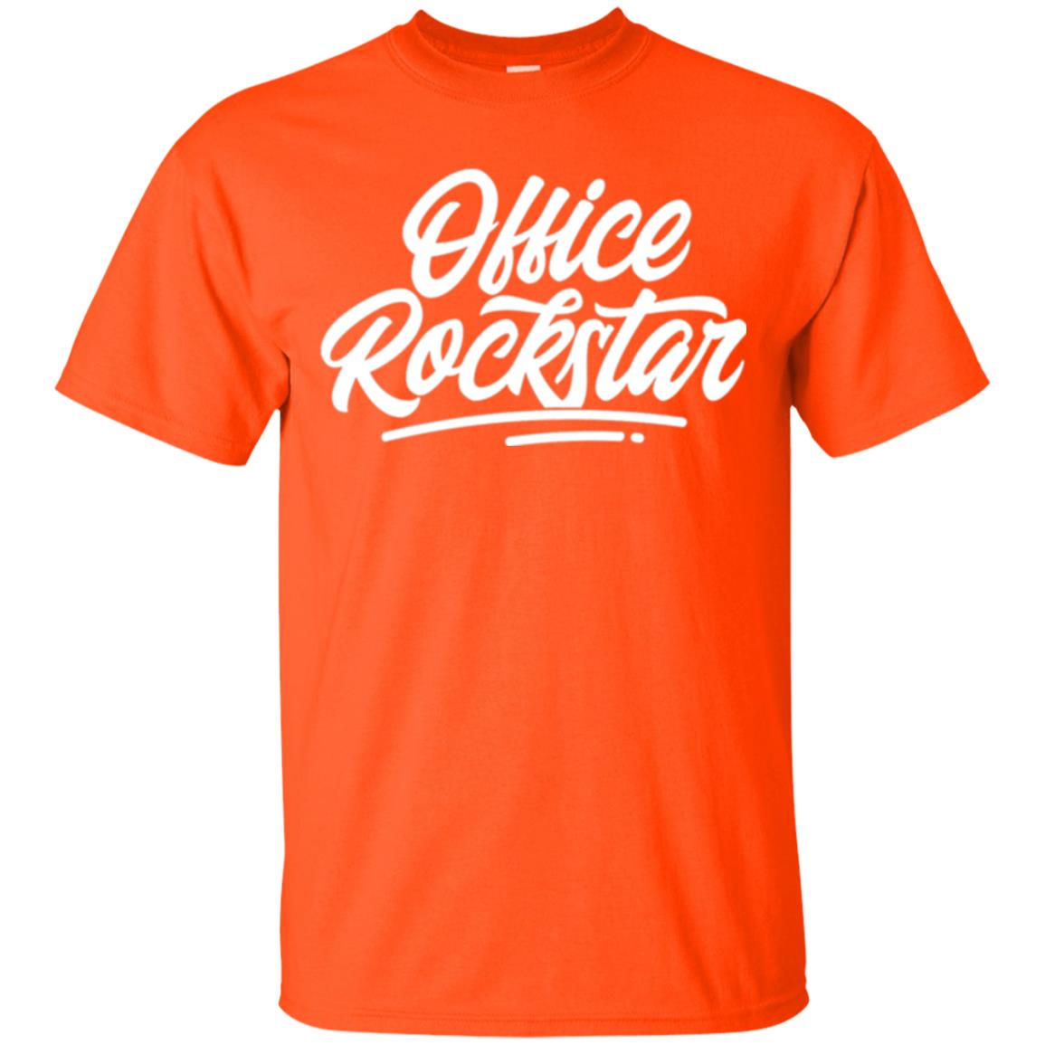 Office Rockstar T-shirt Administrative Professionals Day Orange