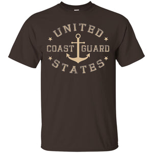 Coast Guard Birthday United States Anchor T-shirt