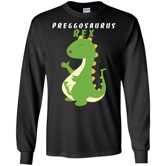 Dinosaur Pregnancy Pregosaurus Shirt Black