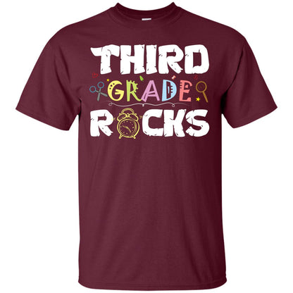 Third Grade 3rd Grade 2019 Shirt Maroon