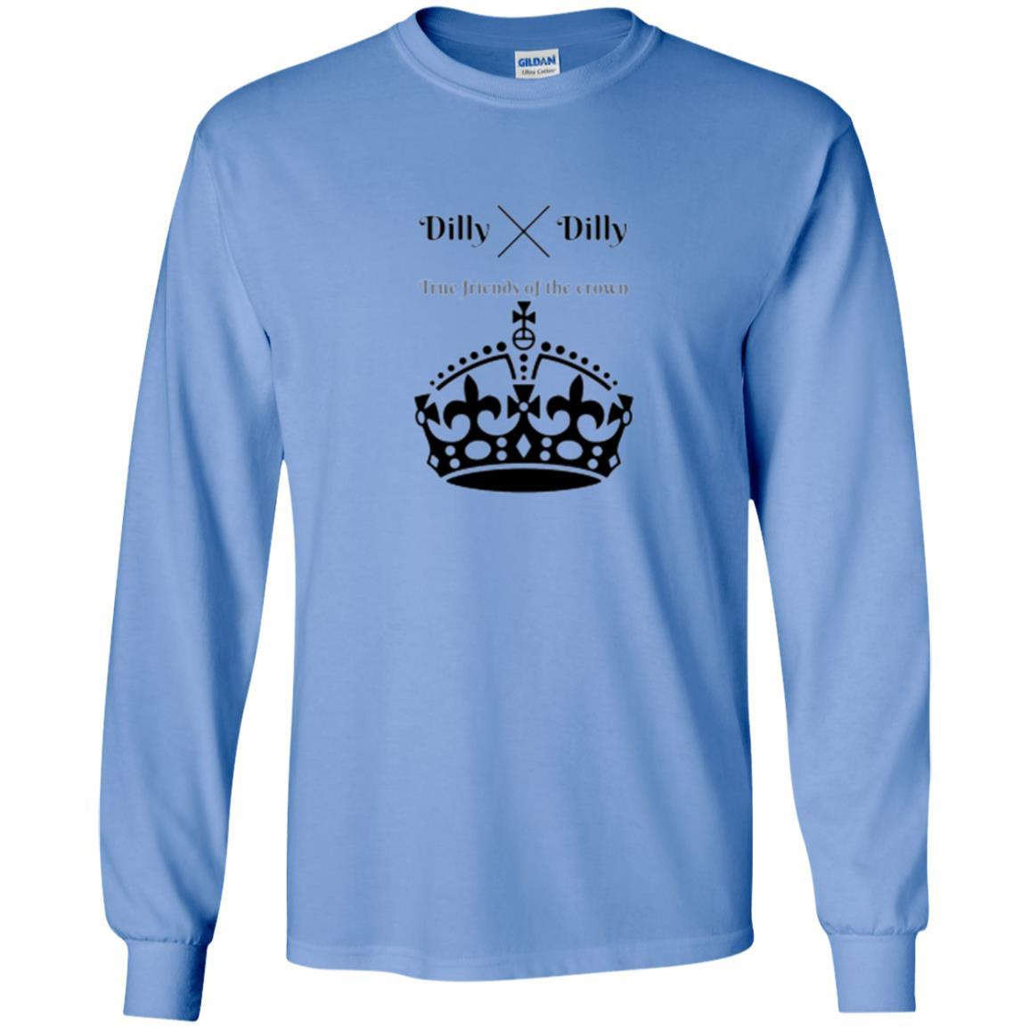 Dilly Dilly True Friends Of The Crown T-shirt Carolina Blue
