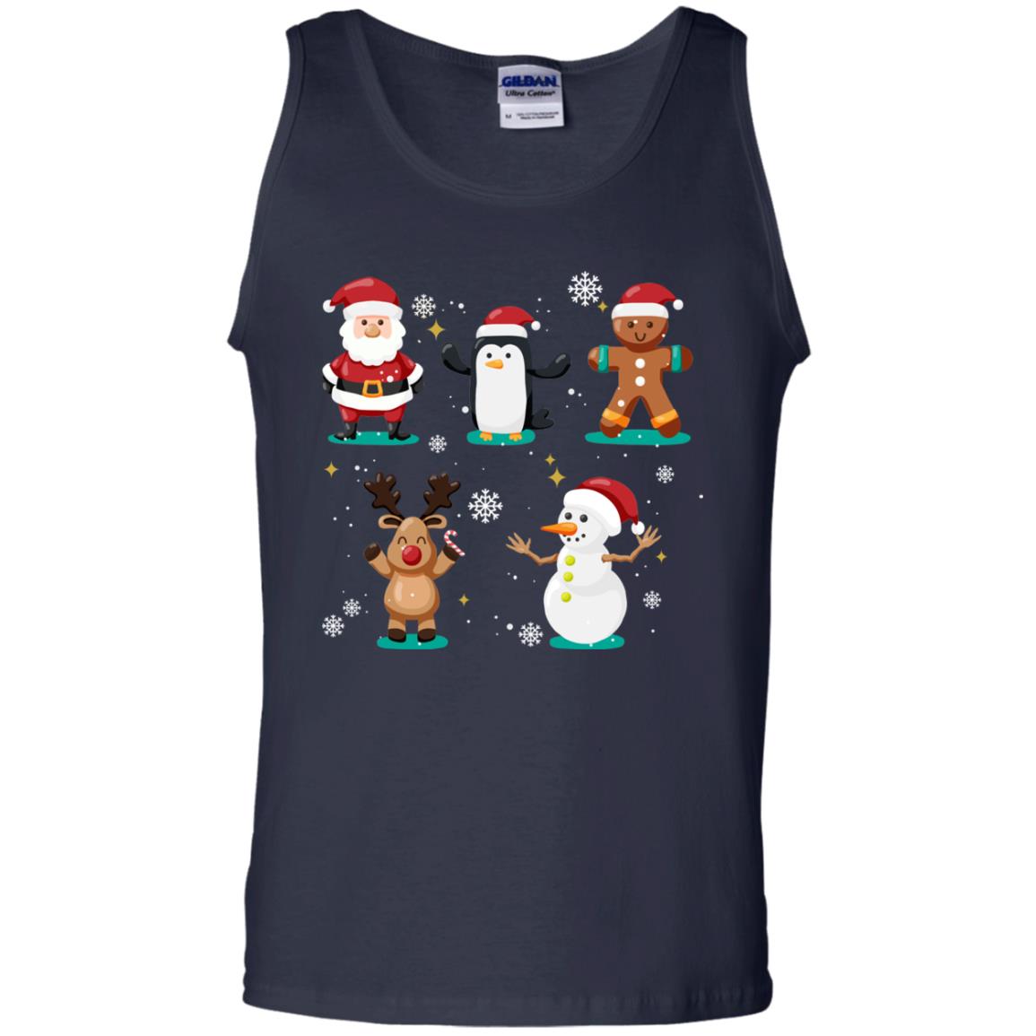 Christmas Character Ideas Gift Shirt Navy