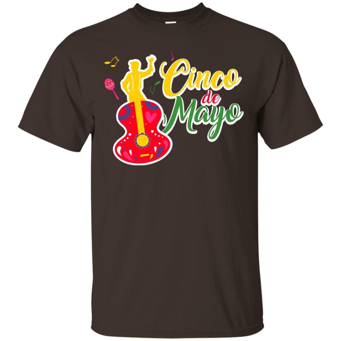 Cinco De Mayo Mexican Culture Festival On May 5th Shirt Dark Chocolate