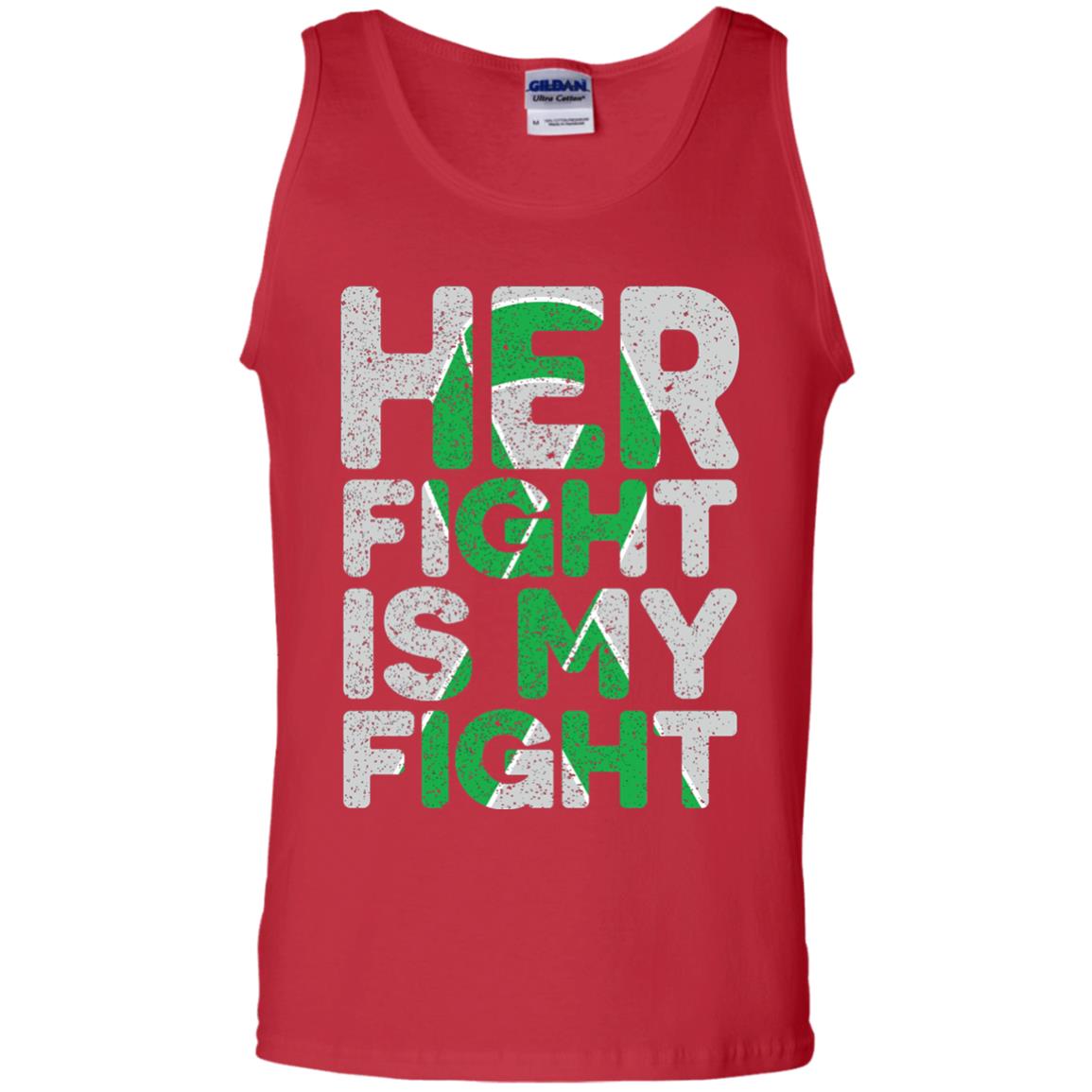 Her Fight Is My Fight Cerebral Palsy Support Shirt Red