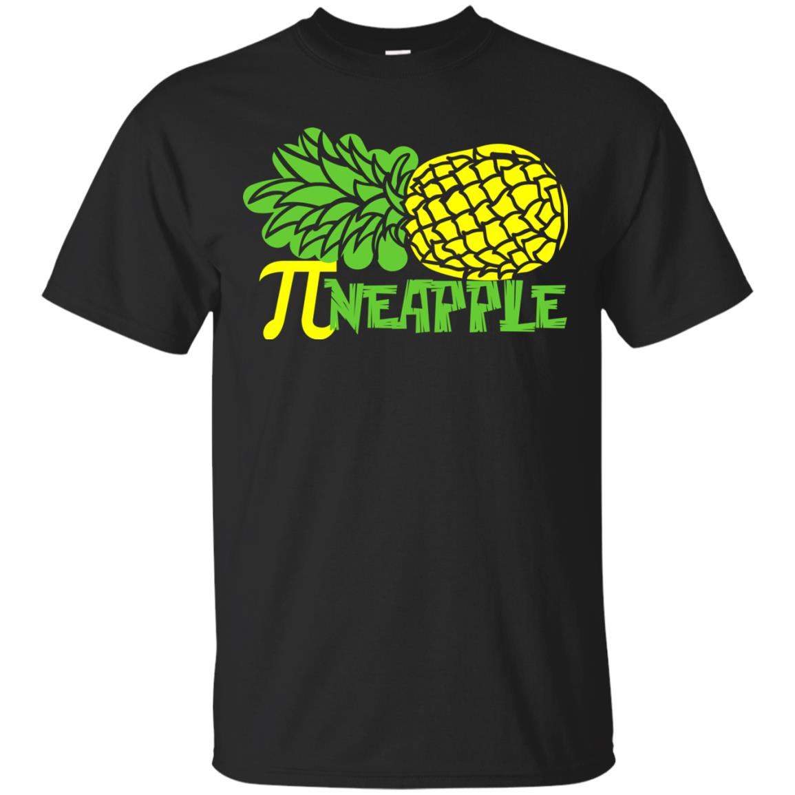 Cool Pineapple Gift Shirt For Pi Day Black