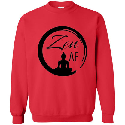 Zen Af Yoga Graphic T-shirt Red