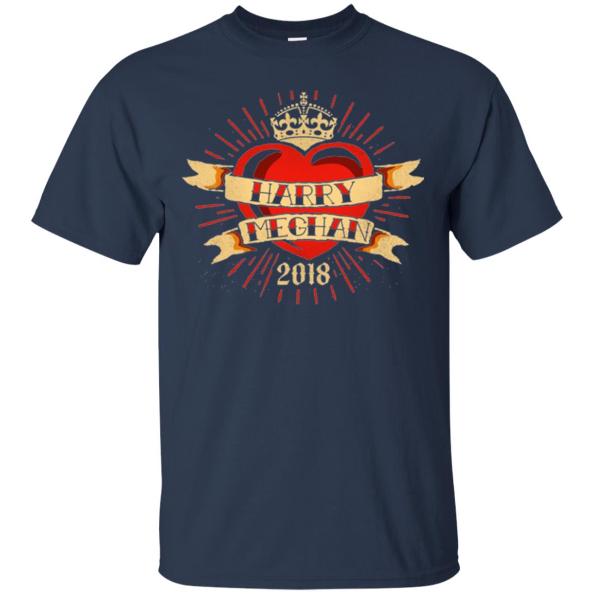 Harry And Meghan Royal Wedding Heart Tattoo Style Navy
