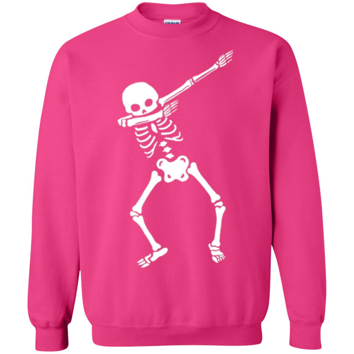 Dabbing Skeleton T Shirt Heliconia