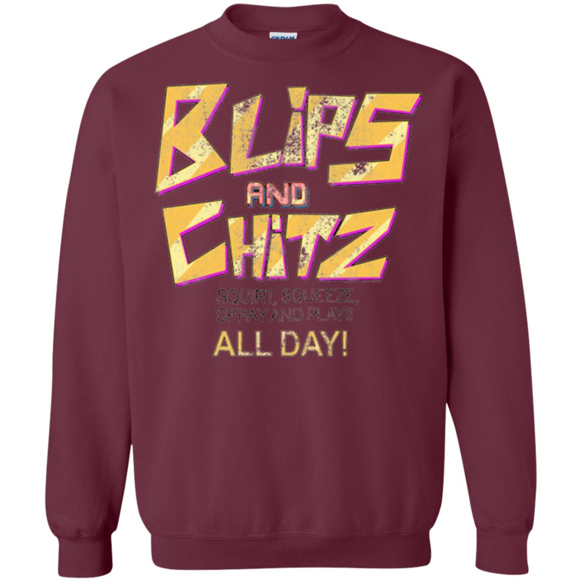 Cartoon T-shirt Vintage Blips And Chitz Maroon