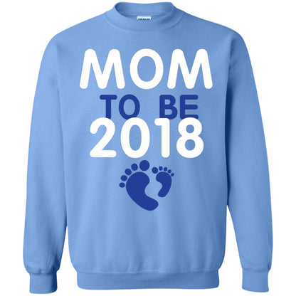 Pregnancy T-shirt Mom To Be 2018 Carolina Blue