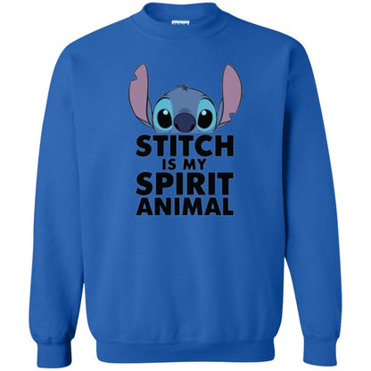 Disney Stitch Is My Spirit Animal T-shirt Royal