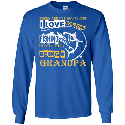 But One Of Them Is Being A Grandpa Papa T-shirt Royal