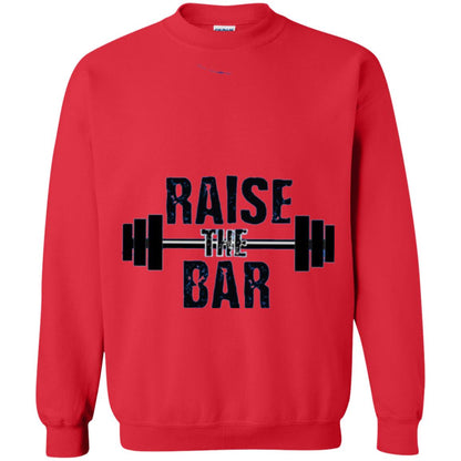 Workout Gym T-shirtraise The Bar Red