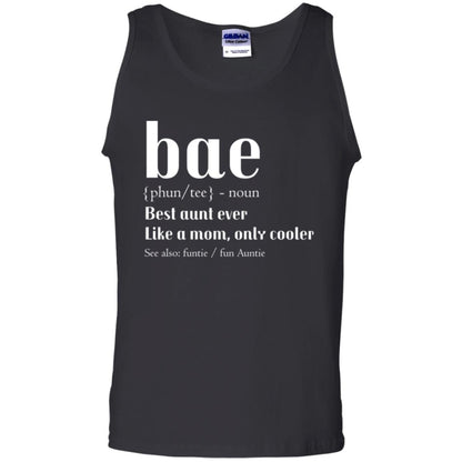 Aunt T-shirt Bae Best Aunt Ever Black