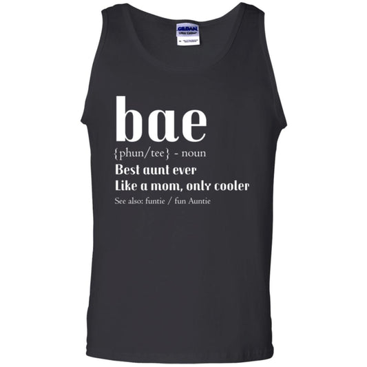 Aunt T-shirt Bae Best Aunt Ever Black