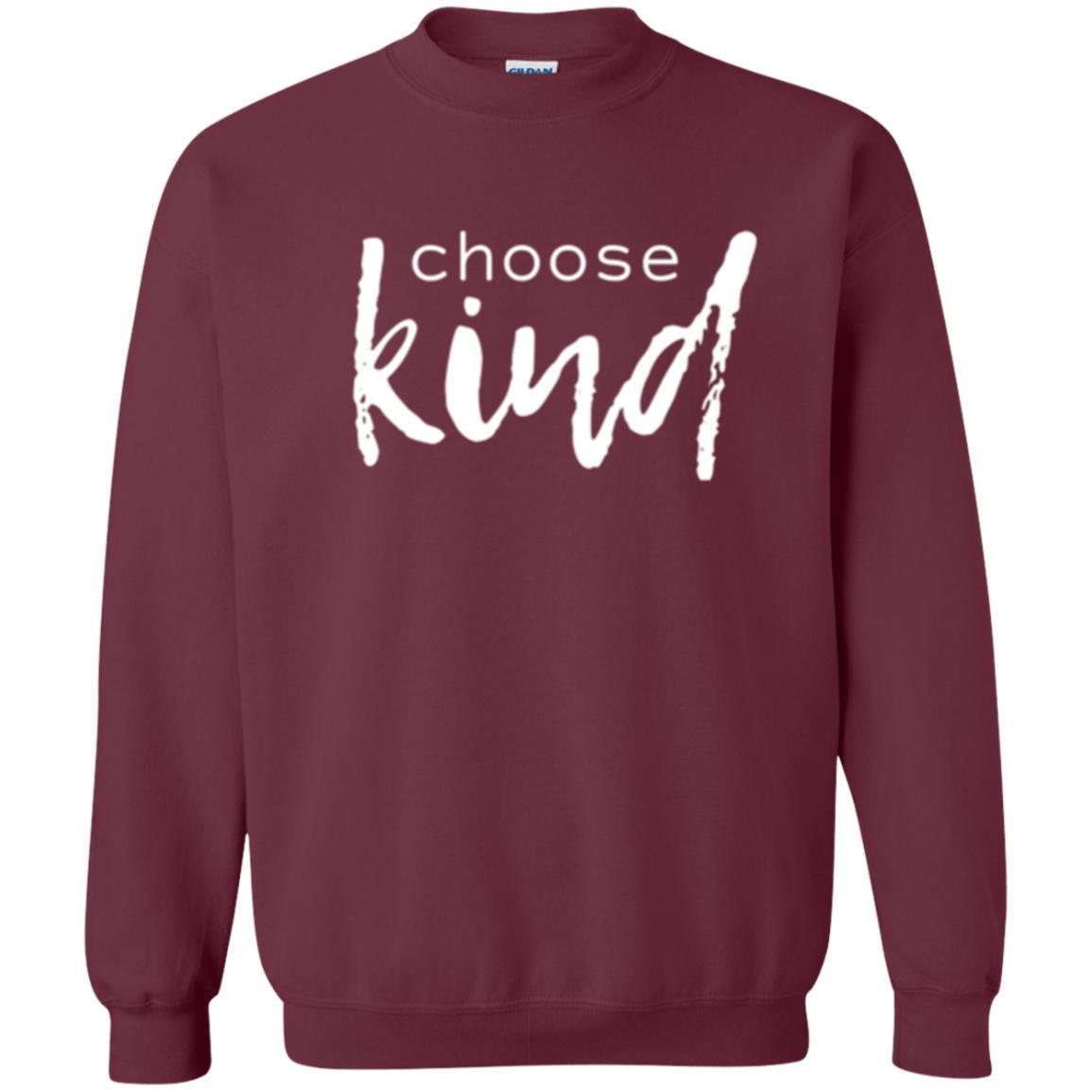 Anti Bullying T-shirt Choose Kind T-shirt Maroon