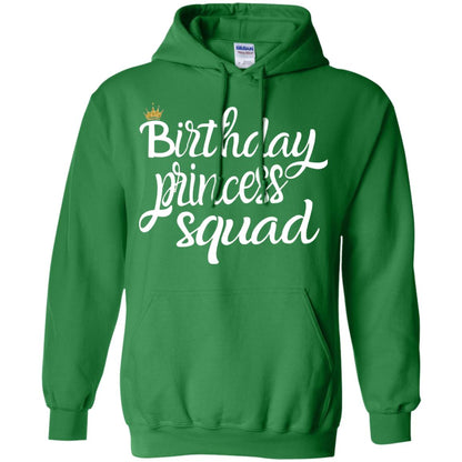 Birthday T-shirt Princess Squad Irish Green