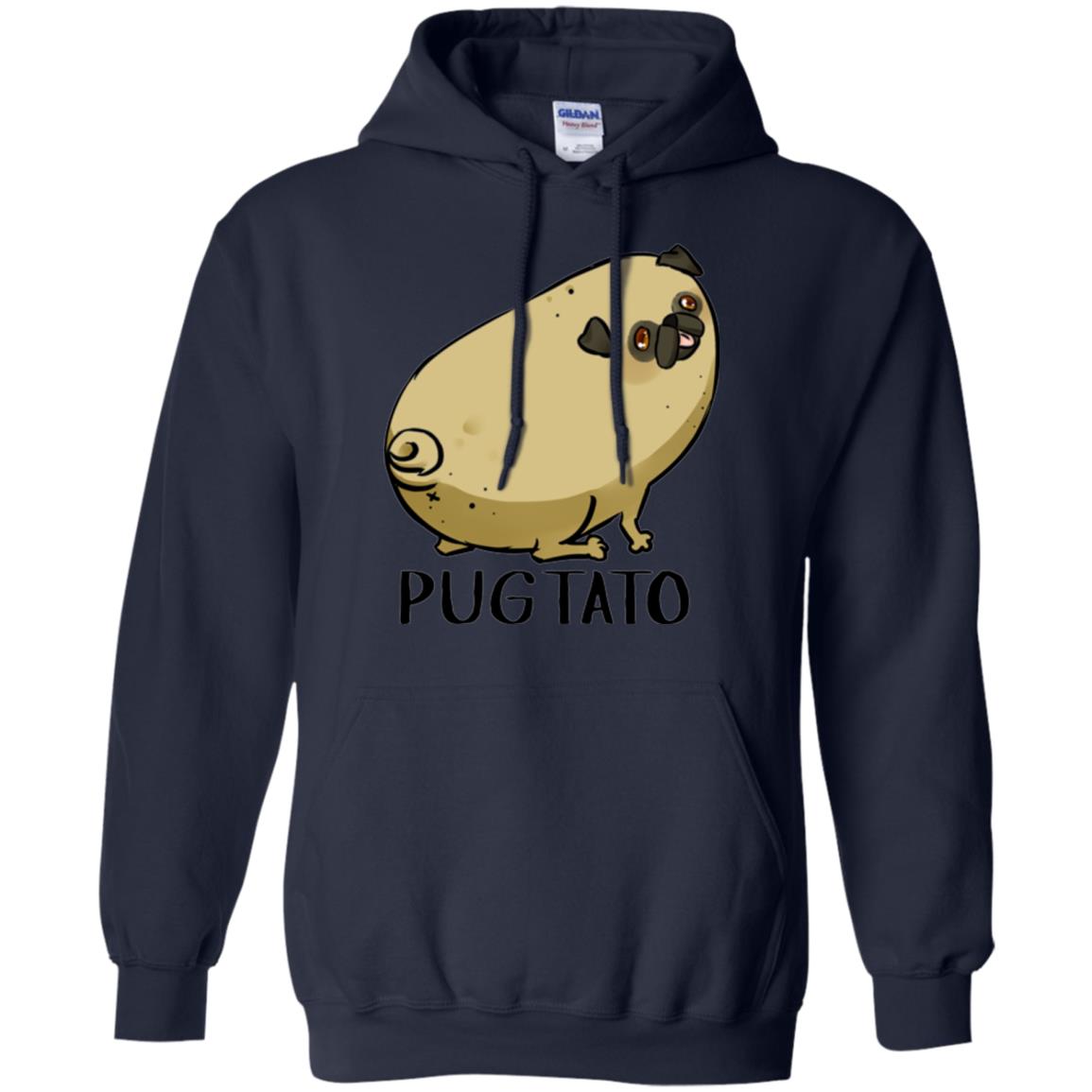 Dog Lovers T-shirt Pugtato Navy