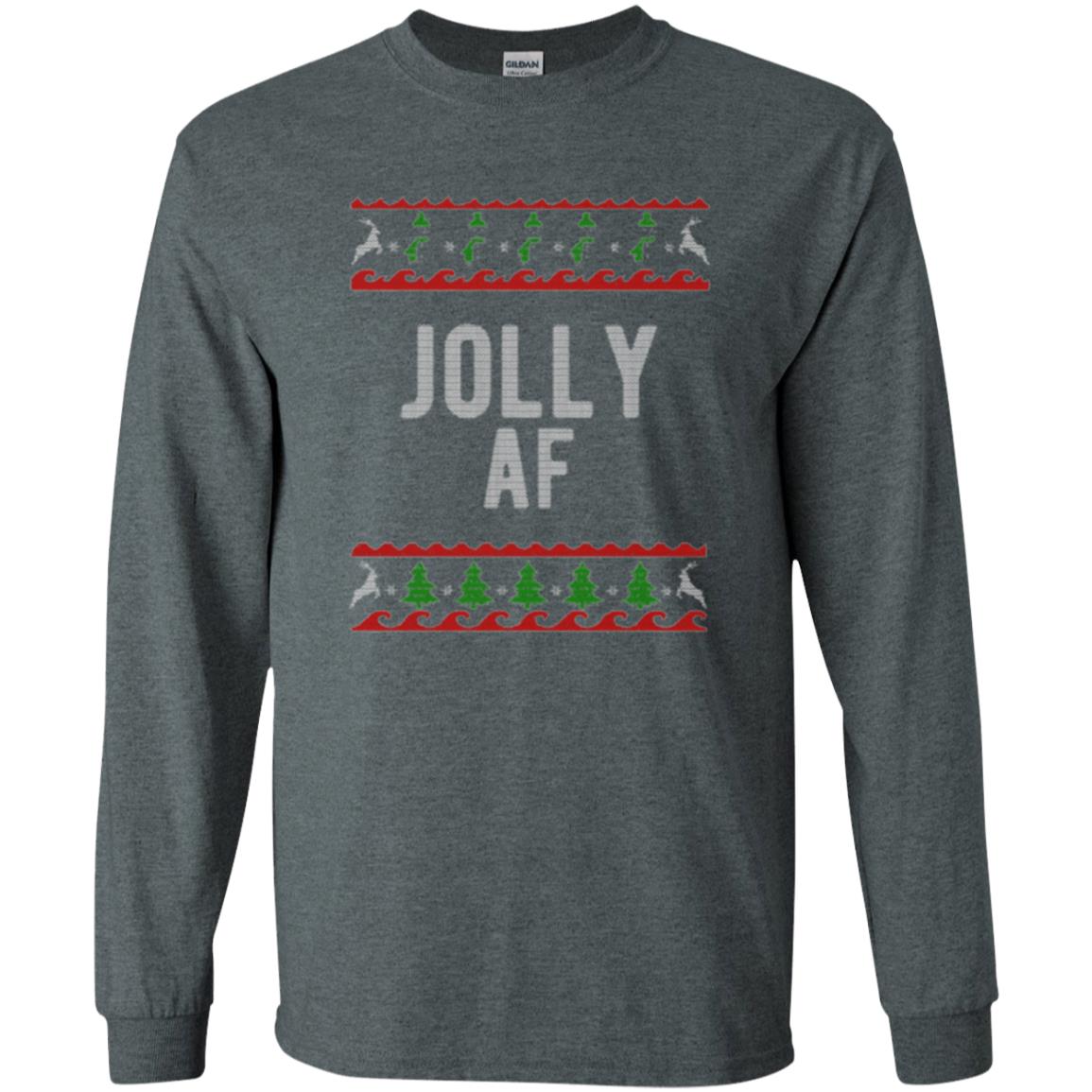 Cool Jolly Af T-shirt Dark Heather