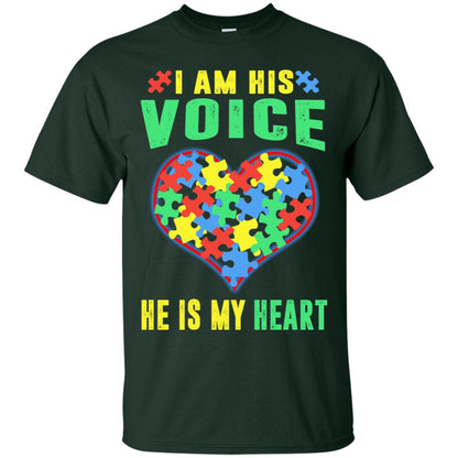 Autism Awareness Shirt He Is My Heart Forest
