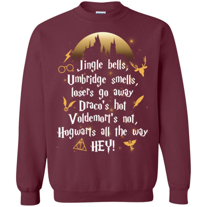 Jingle Bells Umbride Bells Losers Go Away Harry Potter Song T-shirtG180 Gildan Crewneck Pullover Sweatshirt 8 oz.