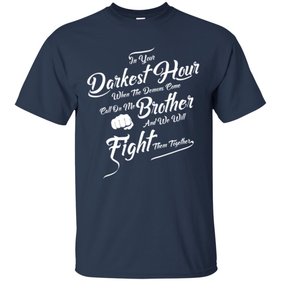 Family T-shirt In Your Darkest Hour Navy