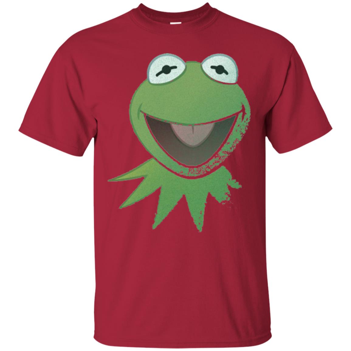 Muppets Kermit The Frog Face T-shirt Cardinal