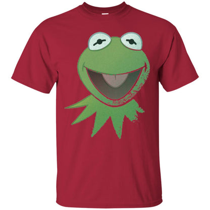 Muppets Kermit The Frog Face T-shirt Cardinal