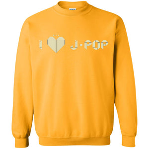 I Love J-pop T-shirtG180 Gildan Crewneck Pullover Sweatshirt 8 oz.