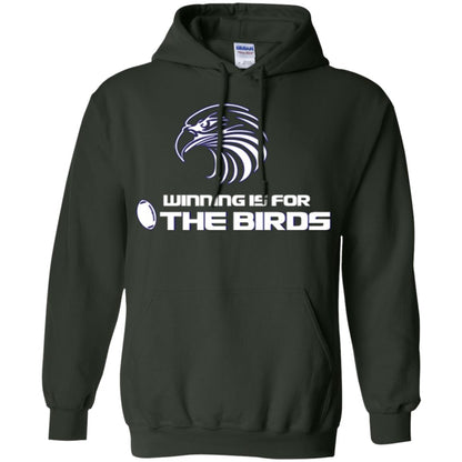 Football T-shirt Winning Is For The Birds Forest Green