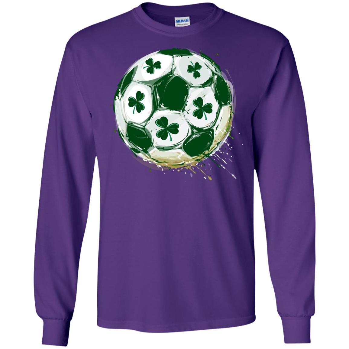 Shamrocks Ball Saint_s Patrick_s Day Gift Shit For Boys Purple
