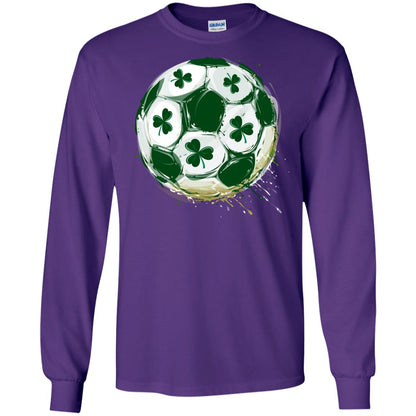 Shamrocks Ball Saint_s Patrick_s Day Gift Shit For Boys Purple
