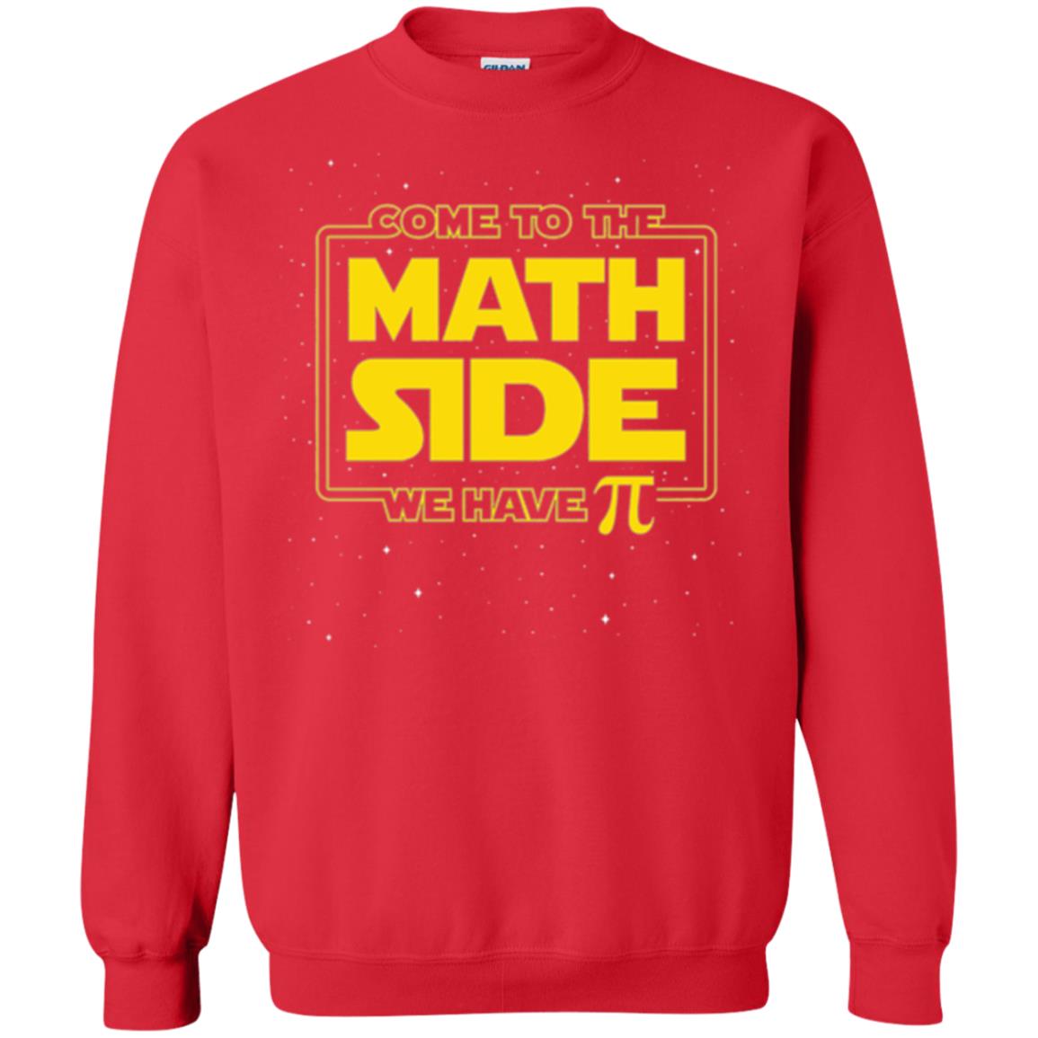 Math Lovers T-shirt Come To The Math Side We Have Pi Red