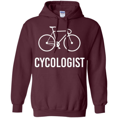 Bicycle Lovers T-shirt Cycologist Maroon