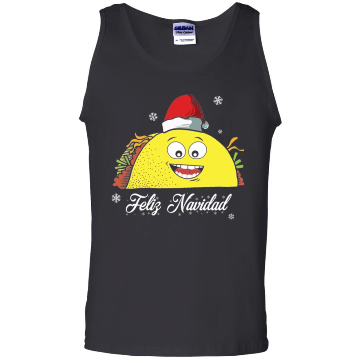 Christmas T-shirt Taco Feliz Navidad Black