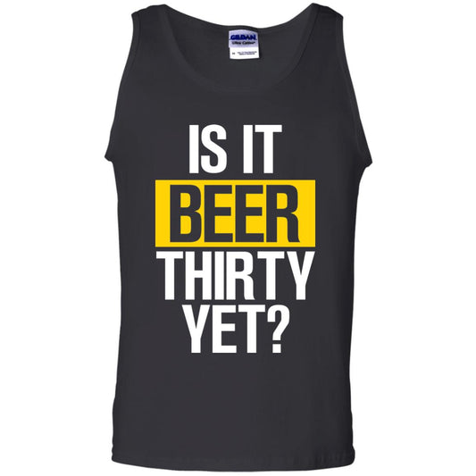 Is It Beer Thirty Yet Shirt Black