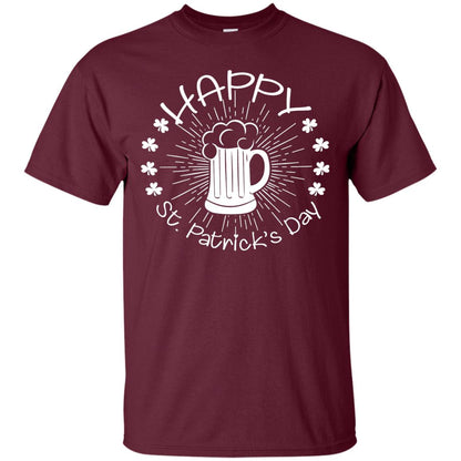 Drinking Team Happy St.patrick’s Day T-shirt Maroon