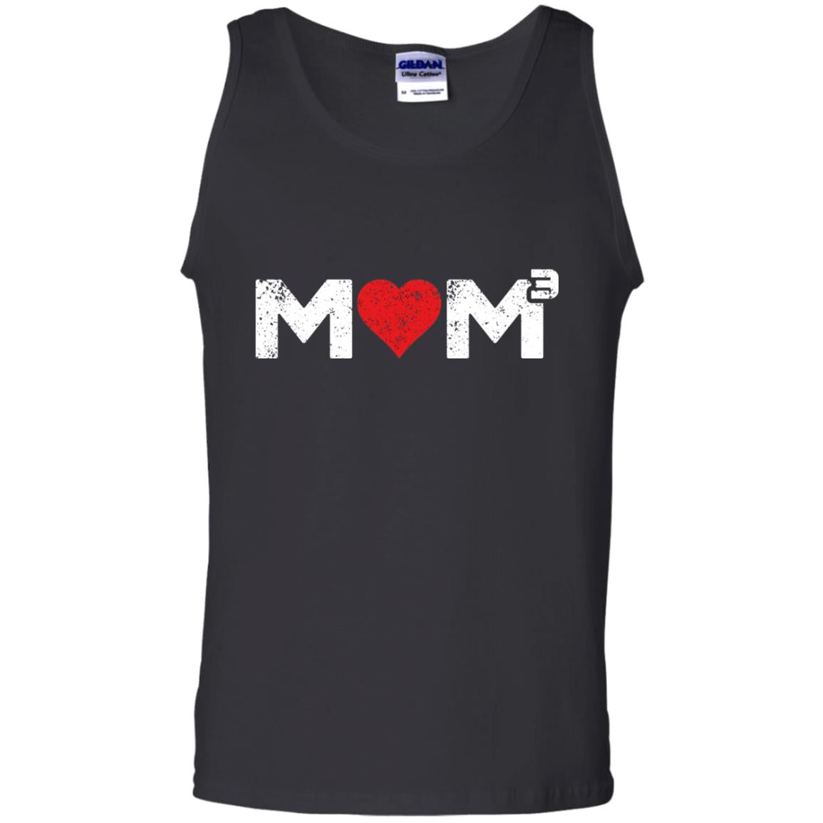 Mom3 Cubed Mother_s Day Mommy T-shirt Black