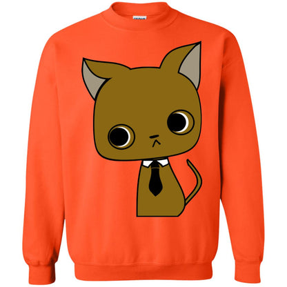 Funny Business Love Cat Shirt Orange