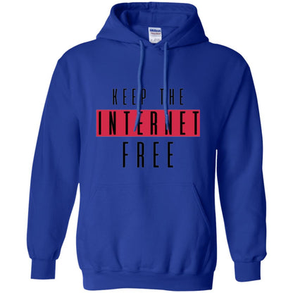 Keep The Internet Free T-shirt Royal