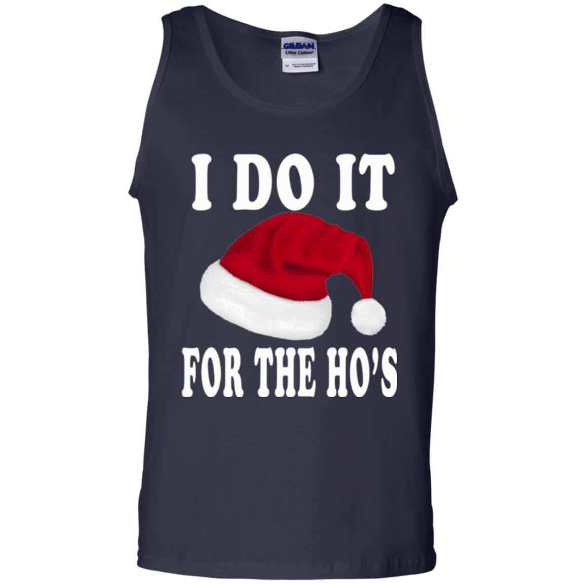 Christmas T-shirt I Do It For The Ho_s Navy