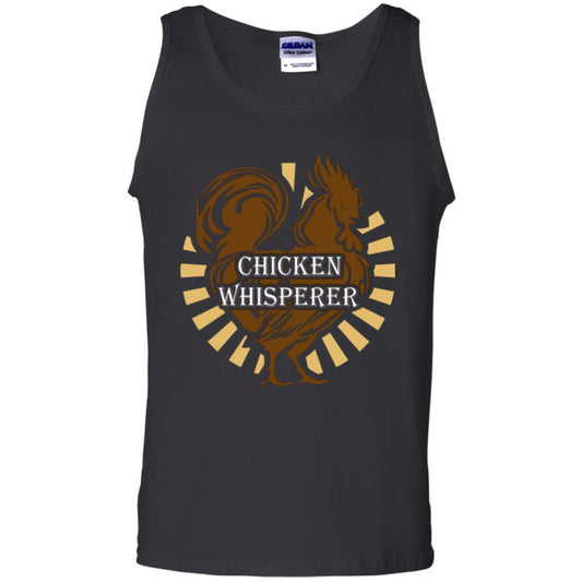 Farmer T-shirt Chicken Whisperer Black