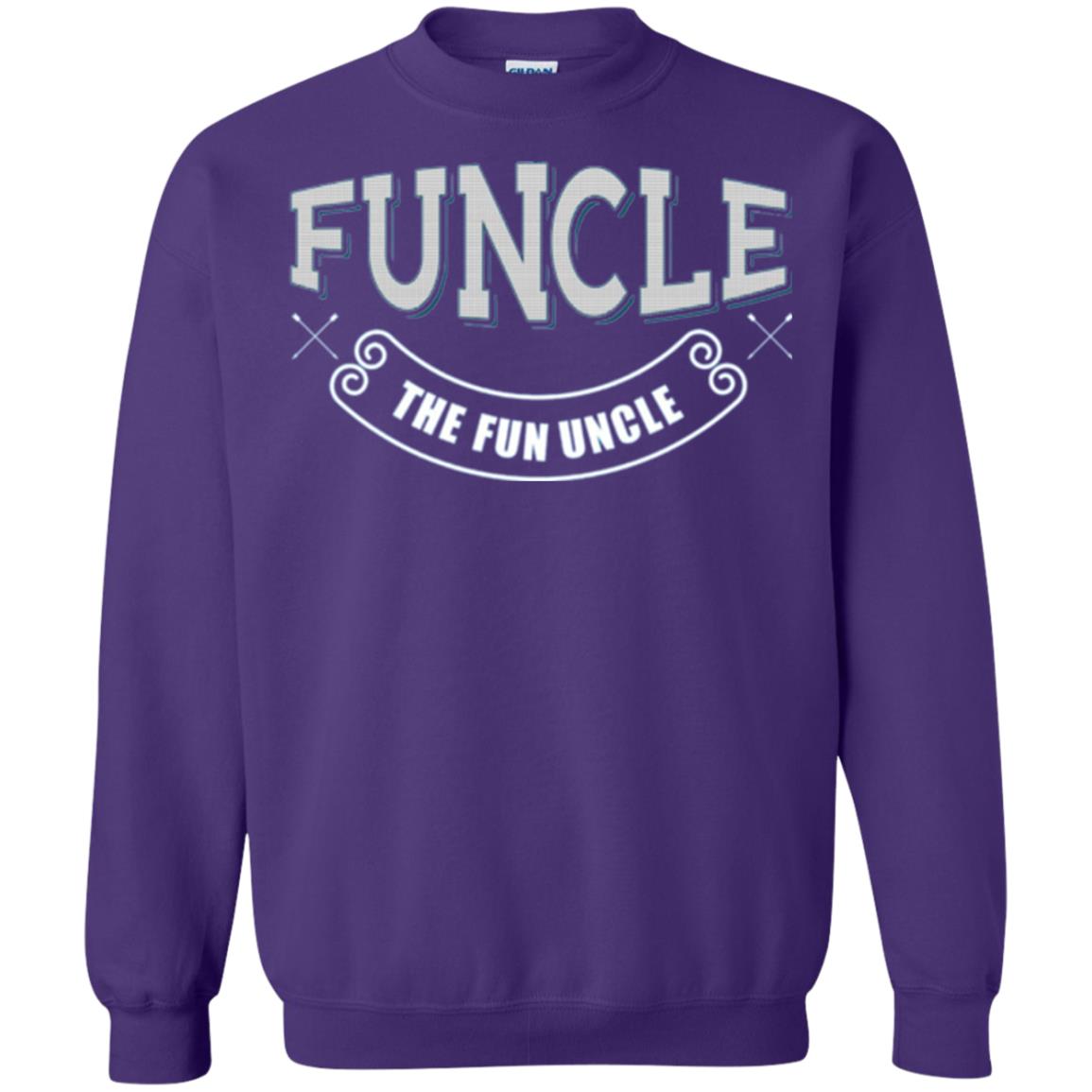 Funcle The Fun Uncle T-shirt Purple