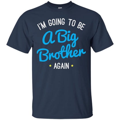 Big Brother Again T-shirt Happy New Baby Navy