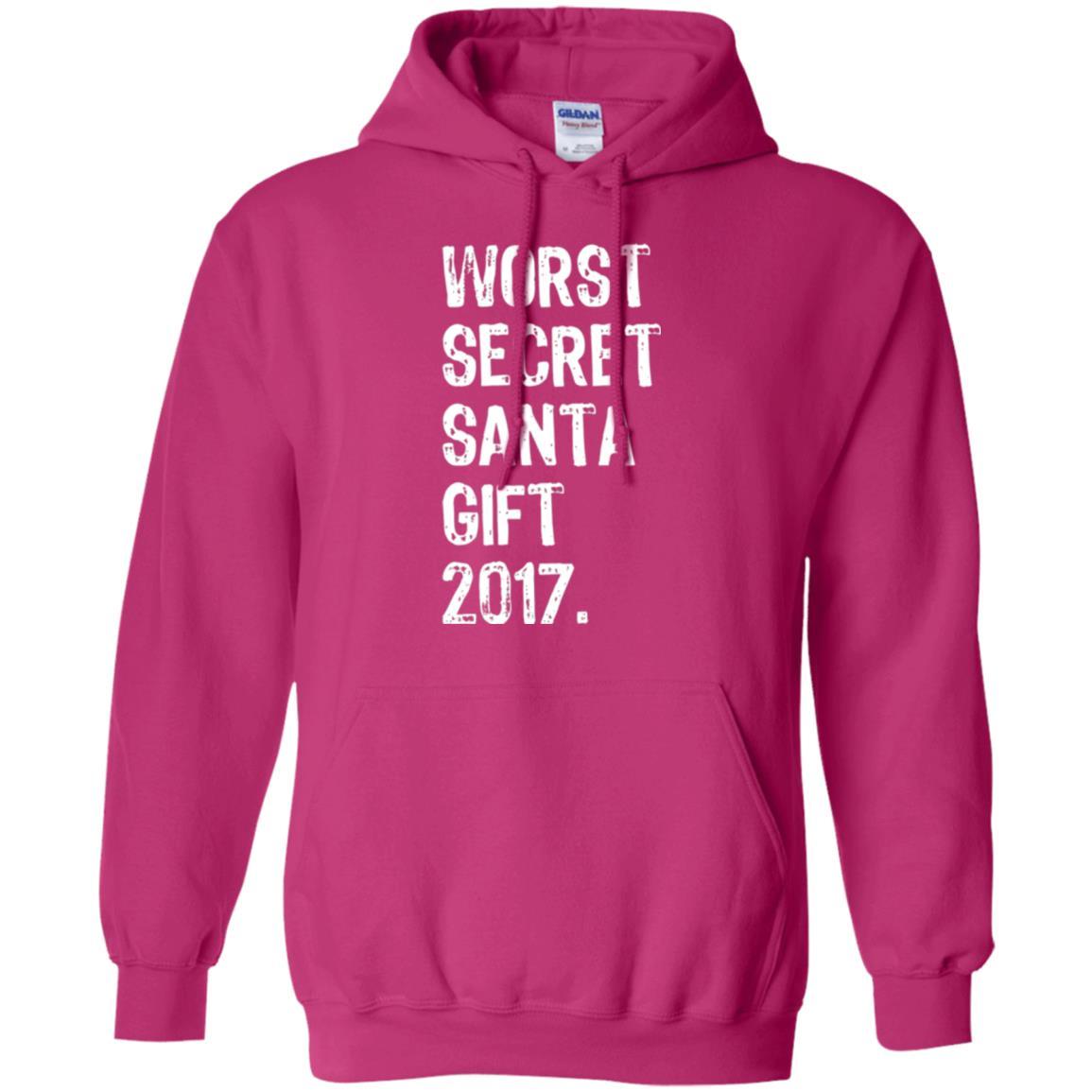 Christmas T-shirt Worst Secret Santa Gift 2017 Heliconia