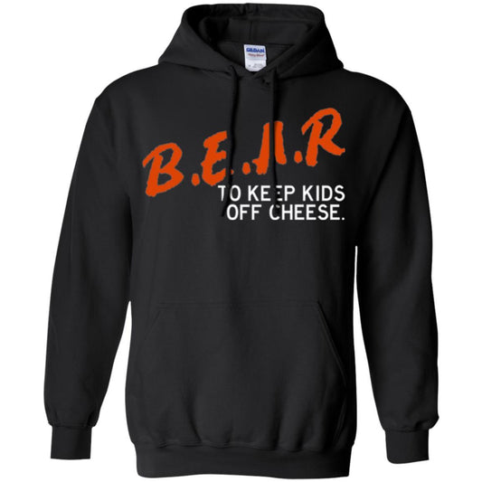 Chicago Football T-shirt B.e.a.r. To Keep Kids Off Cheese Black
