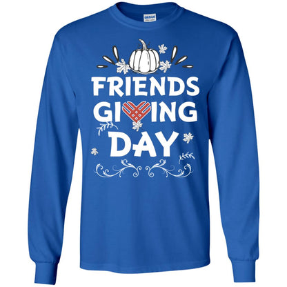 Friend Giving Day Shirt Royal