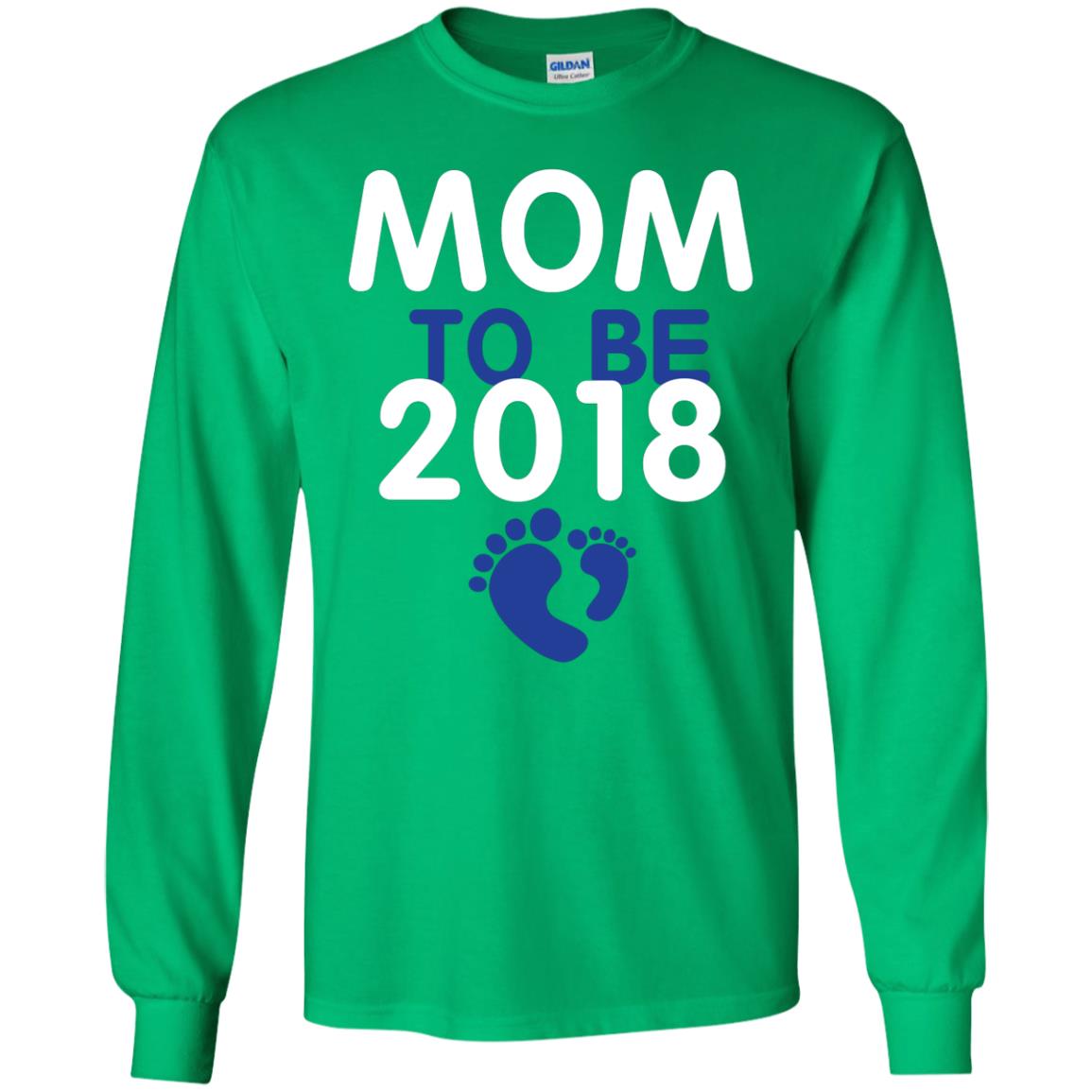 Pregnancy T-shirt Mom To Be 2018 Irish Green